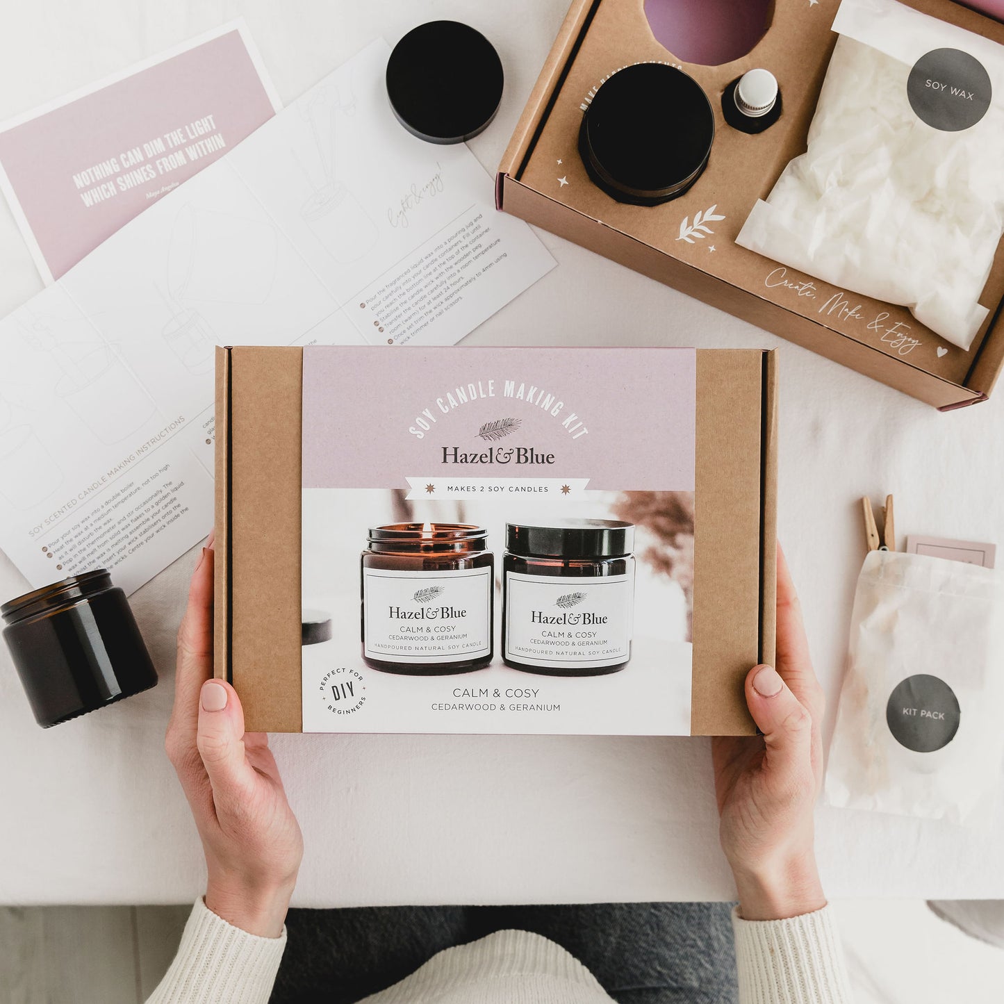 FLASH SALE!! Cosy Moments Soy Candle Making Kit