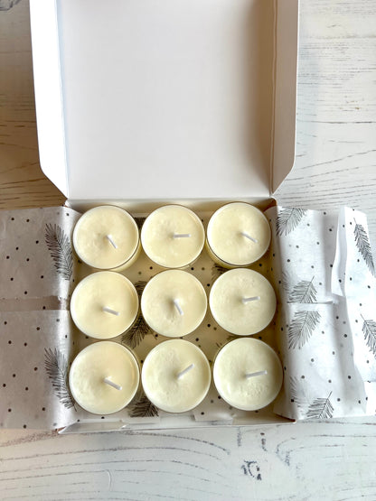 Bergamot & Amber Soy Wax Tealights