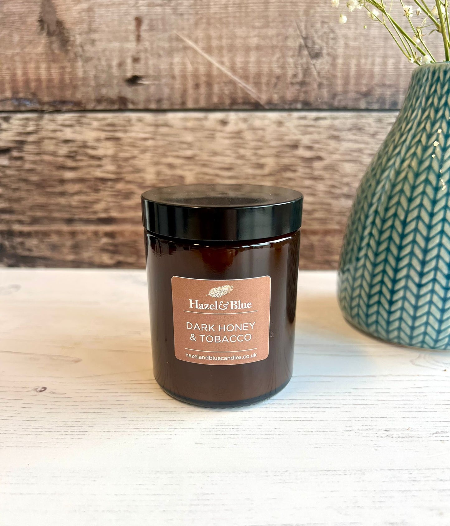 Dark Honey and Tobacco Soy Wax Candle