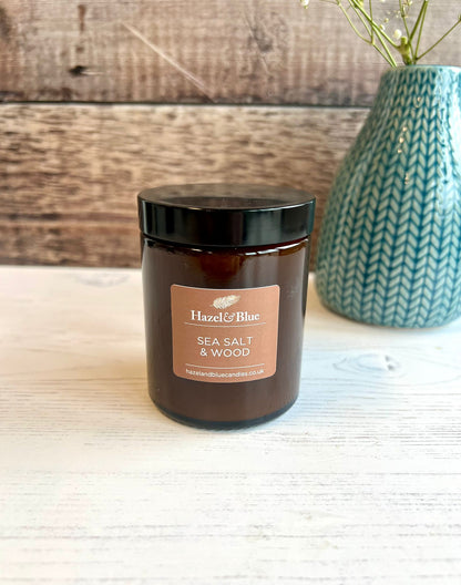 Seasalt and Wood Soy Wax Candle