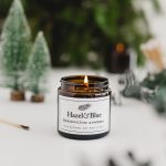 Frankincense and myrrh soy scented christmas candle